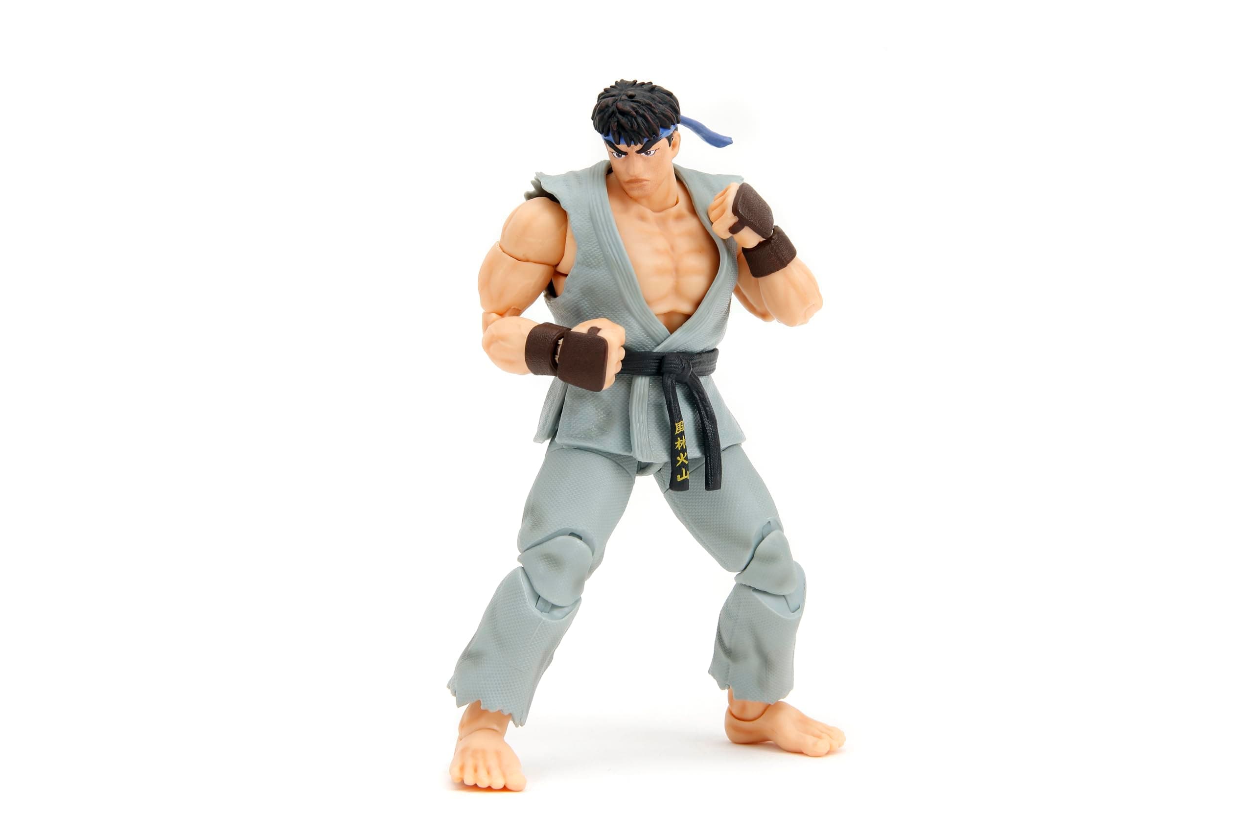 Street Fighter II 6" Ryu (Player 2) Action Figure, Toys for Kids and Adults