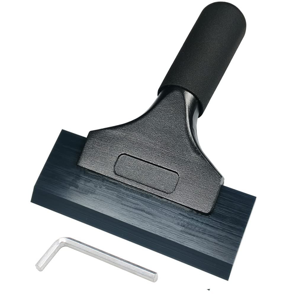 All purposed Silicone Rubber Squeegee for Car Vinyl Wrapping, Window Tint Film Installation, car Decal Tool. Car Window Snow/ice Cleaning, Home Glass/Mirror/Window Cleaning