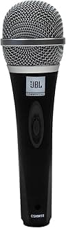 Commercial CSHM10 Handheld Dynamic XLR Unidirectional Microphone With On/Off Switch (Cable Not Included) Black, Medium
