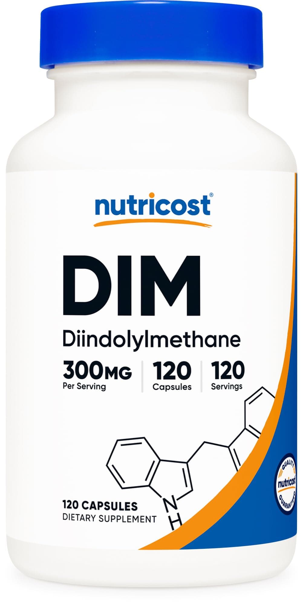 Nutricost DIM (Diindolylmethane) 300mg, 120 Capsules with BioPerine