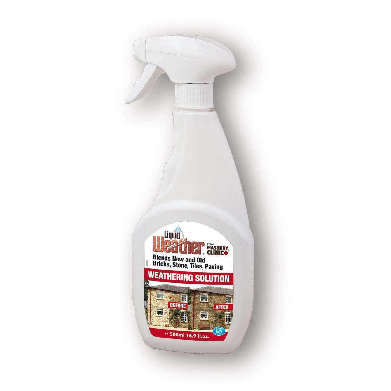 500ml Trigger Spray | the Original Ageing Solution | Ageing and Matching Brick, Tile, Render, Stone and Other Masonry