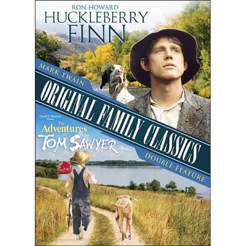 Mark Twain Original Family Classics Double Feature: Huckleberry Finn / The Adventures of Tom Sawyer