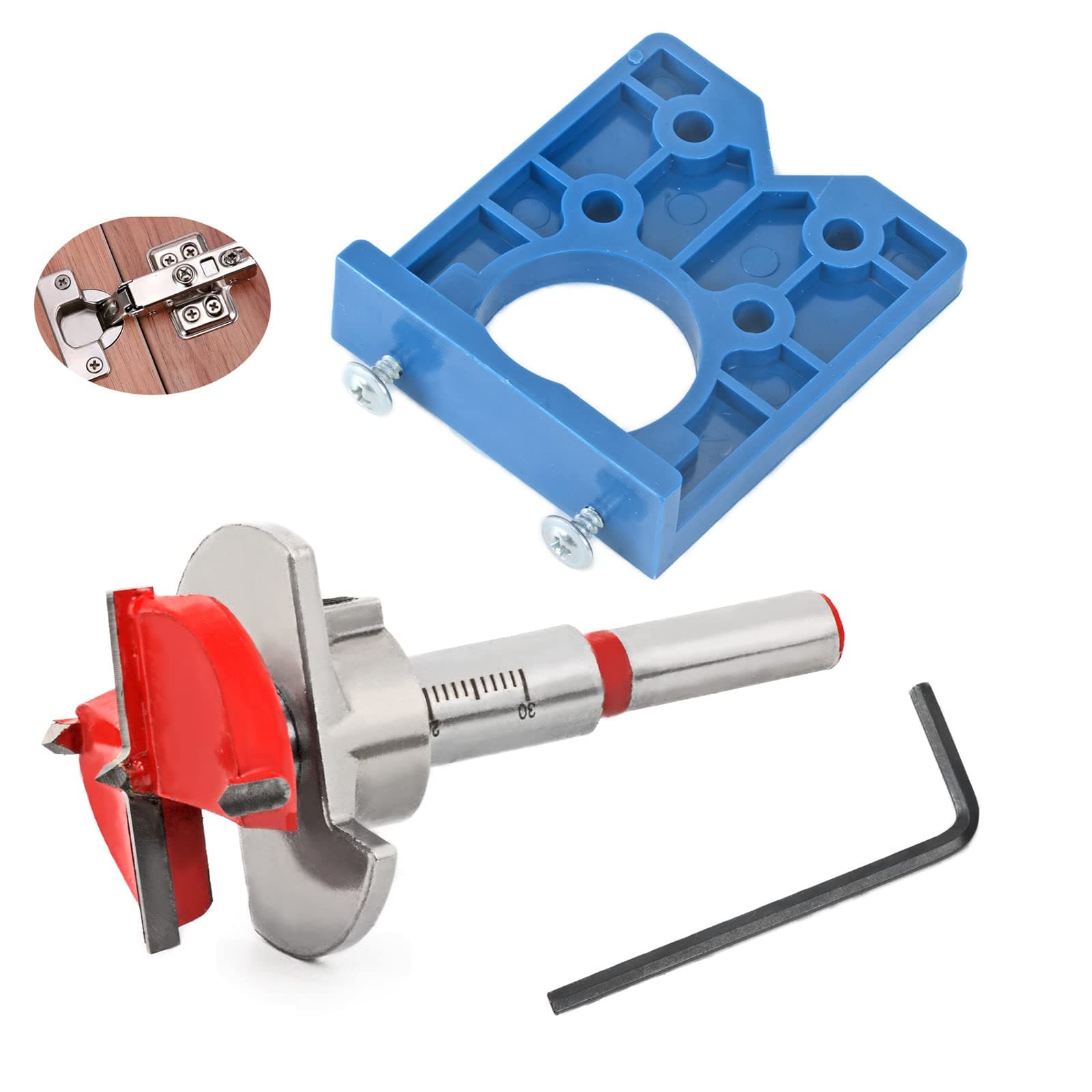 Cymax Forstner Drill Bits (35mm Hinge Jig Drill)