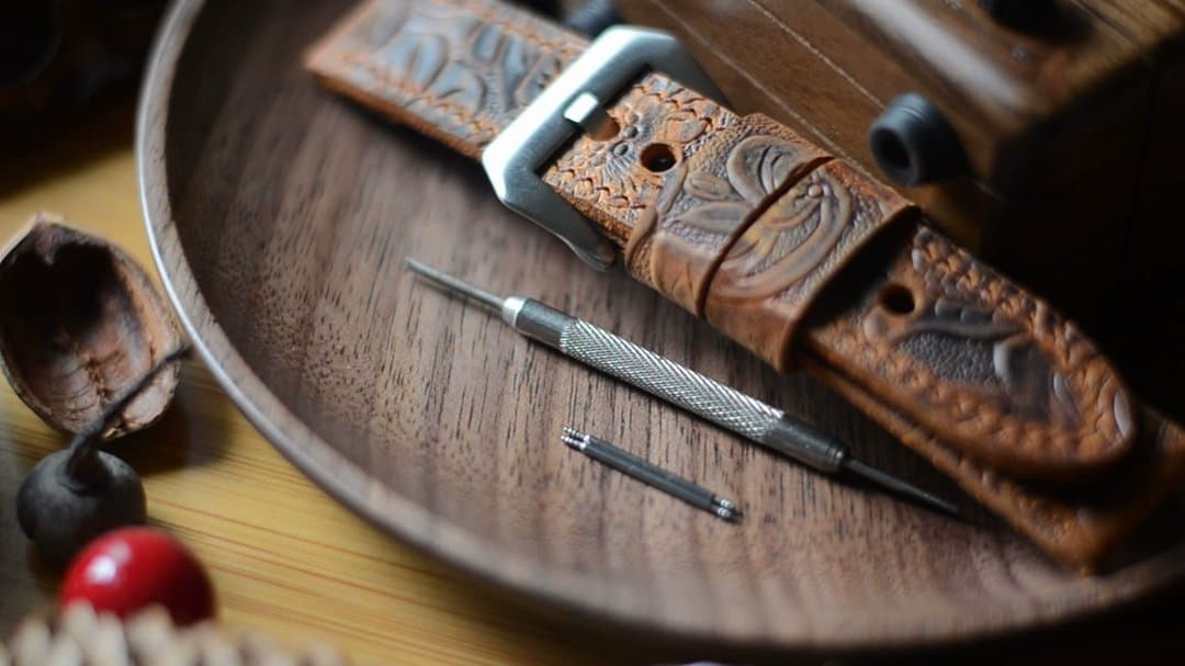 handmade Genuine Leather Watch strap Band Accessory For watch 18MM 20MM 22mm 24mm