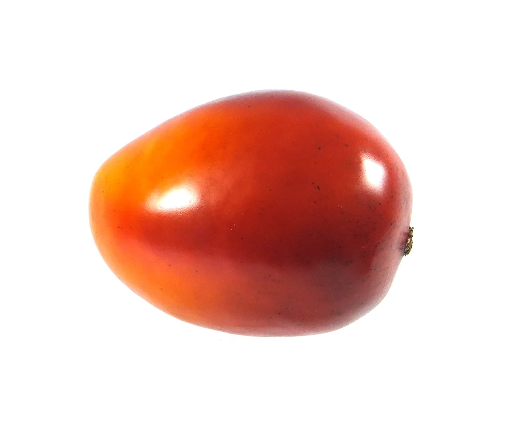 6pc Artificial Red Large Mango - Plastic Fruit Mangoes - Six Pieces