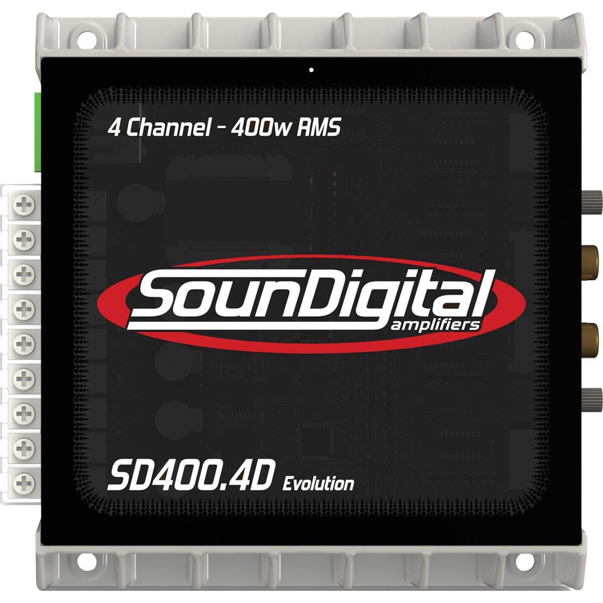 sound digital SD4004DEVO2 Ω 4X100W Rms, 2 Ω Subwoofer Amplifier