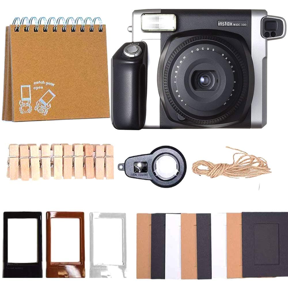 Fujifilm Instax Wide Instant Film for Fuji Instax Wide 210 200 100 300 Instant Photo Camera Includes Protective Case/Hanging Frames/Selfie Len/Photo Album and More