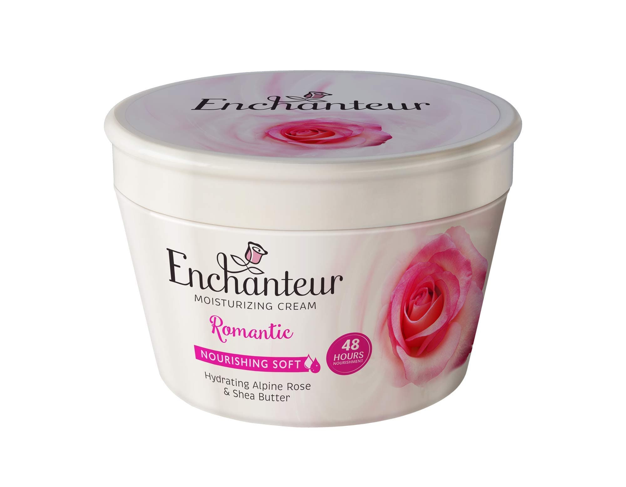 Enchanteur Romantic Nourishing Soft Moisturizing Cream - 100 ML for Soft, Smooth Skin and Instant Softness