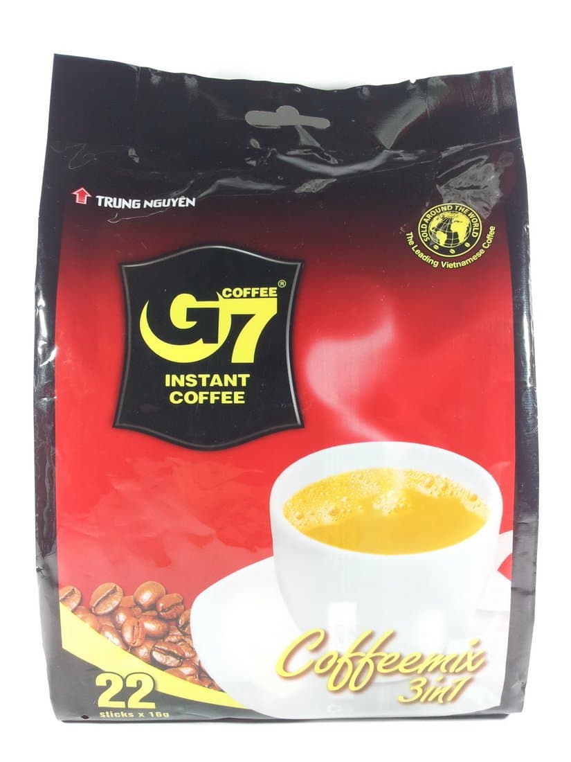 G7 Instant 3 in 1 Coffee Mix 352g. (16g. x 22 Sticks)