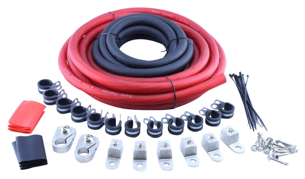 Mechman Alternators 1020R Battery Relocation Cable Kit