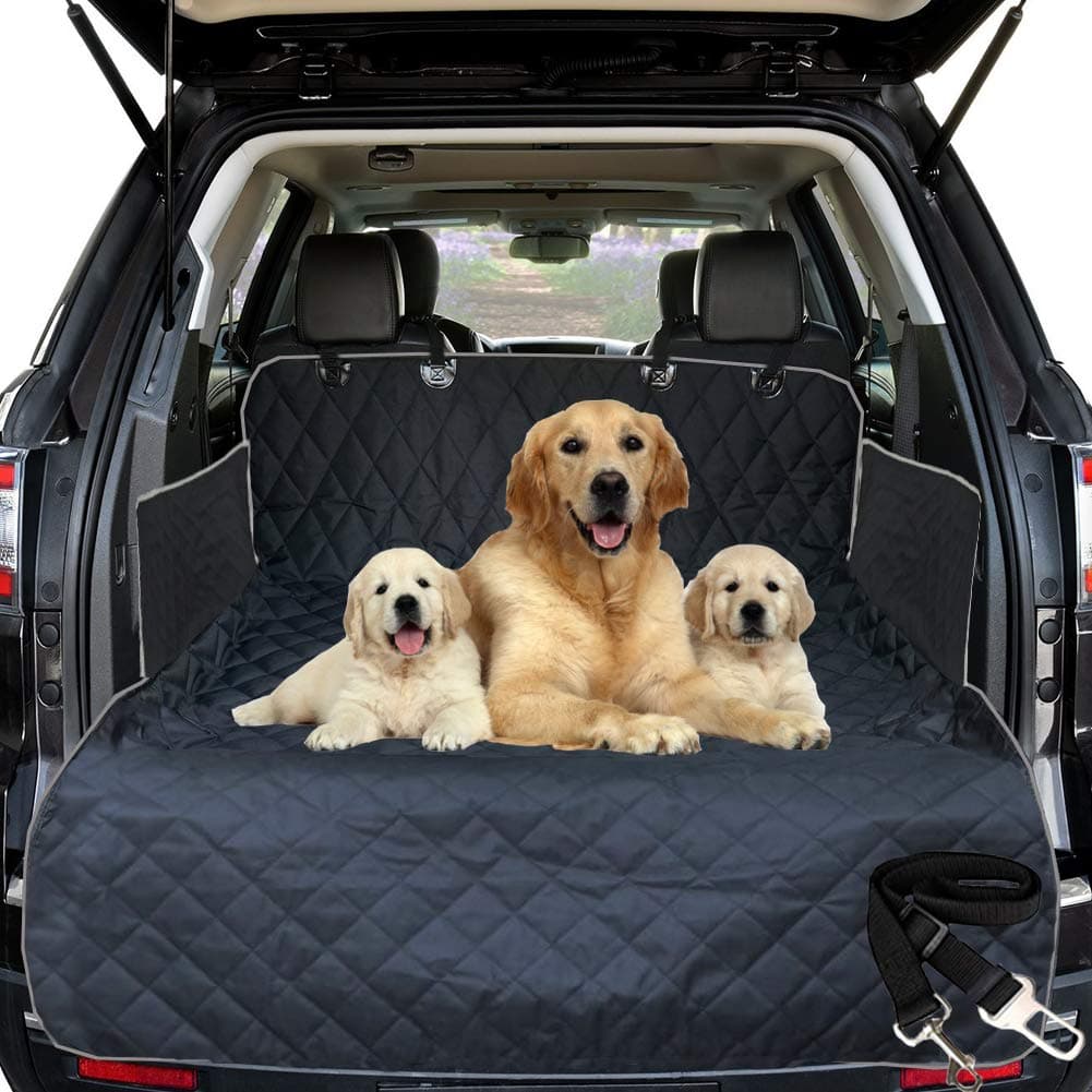 Car Boot Liner Protector Boot Cover for Dogs Waterproof Car Boot Protection Pet Dog Back Seat Cover Mat Trunk Dog Blanket with Side Protection Universal for Cars, Trucks, SUV(181 * 104cm)