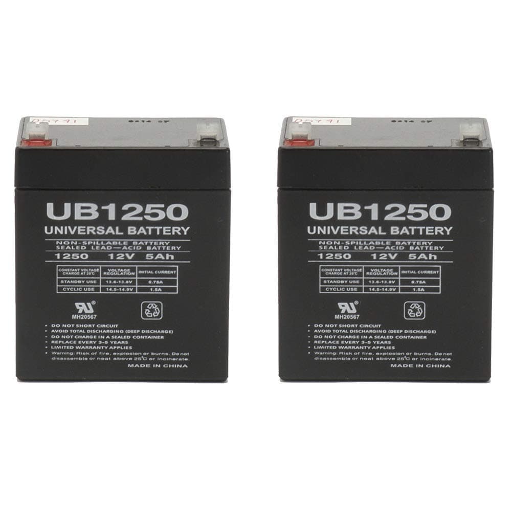 UPG Razor E100-E125-E150 Replacement Batteries. Reuse Existing Connectors.- Not Compatible with Power Core E100 - Includes 2 Batteries