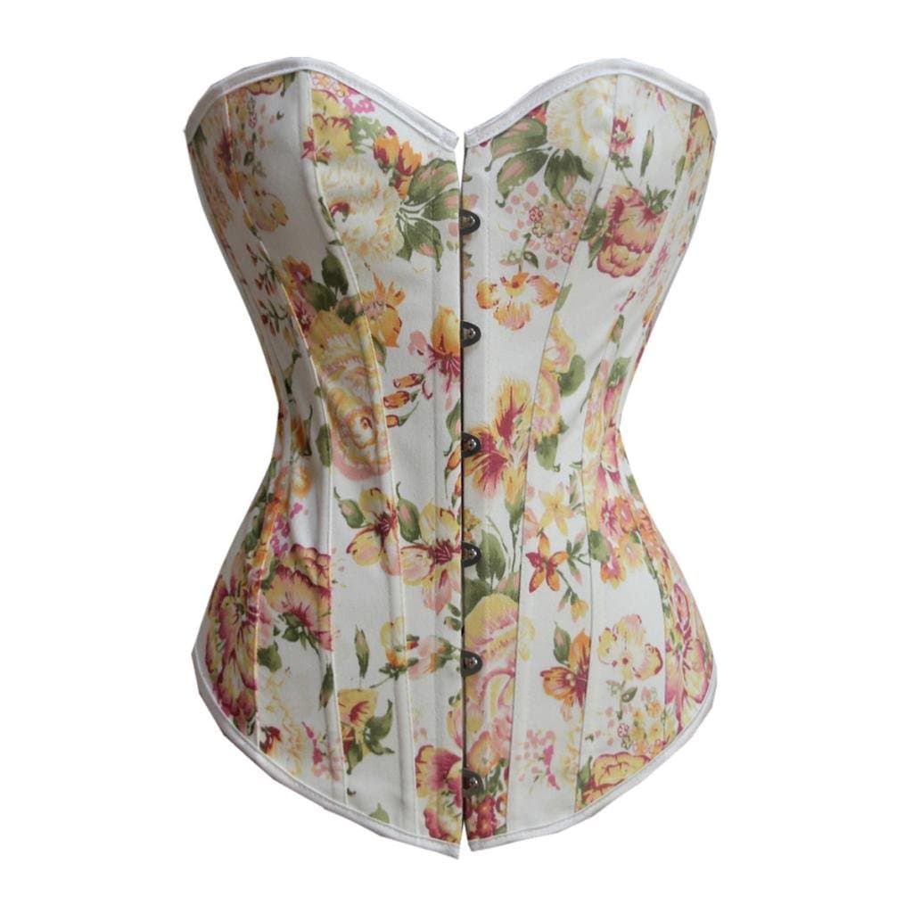 Women's Denim Waist Cincher Corset