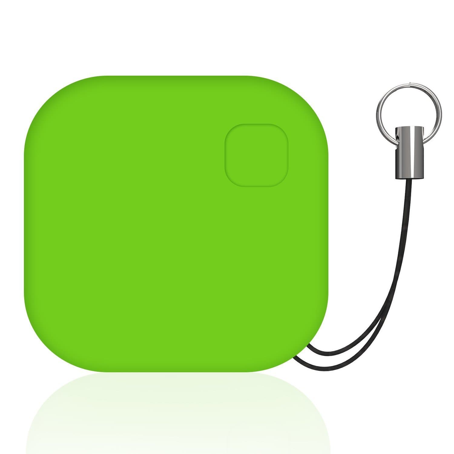 Key Finder, Tegollus Bluetooth Anti-Lost Location Tracker Alarm Two-Way Wallet Locator Phone Tracker Device with Selfie Remote Control Shutter for iOS/Android - Green