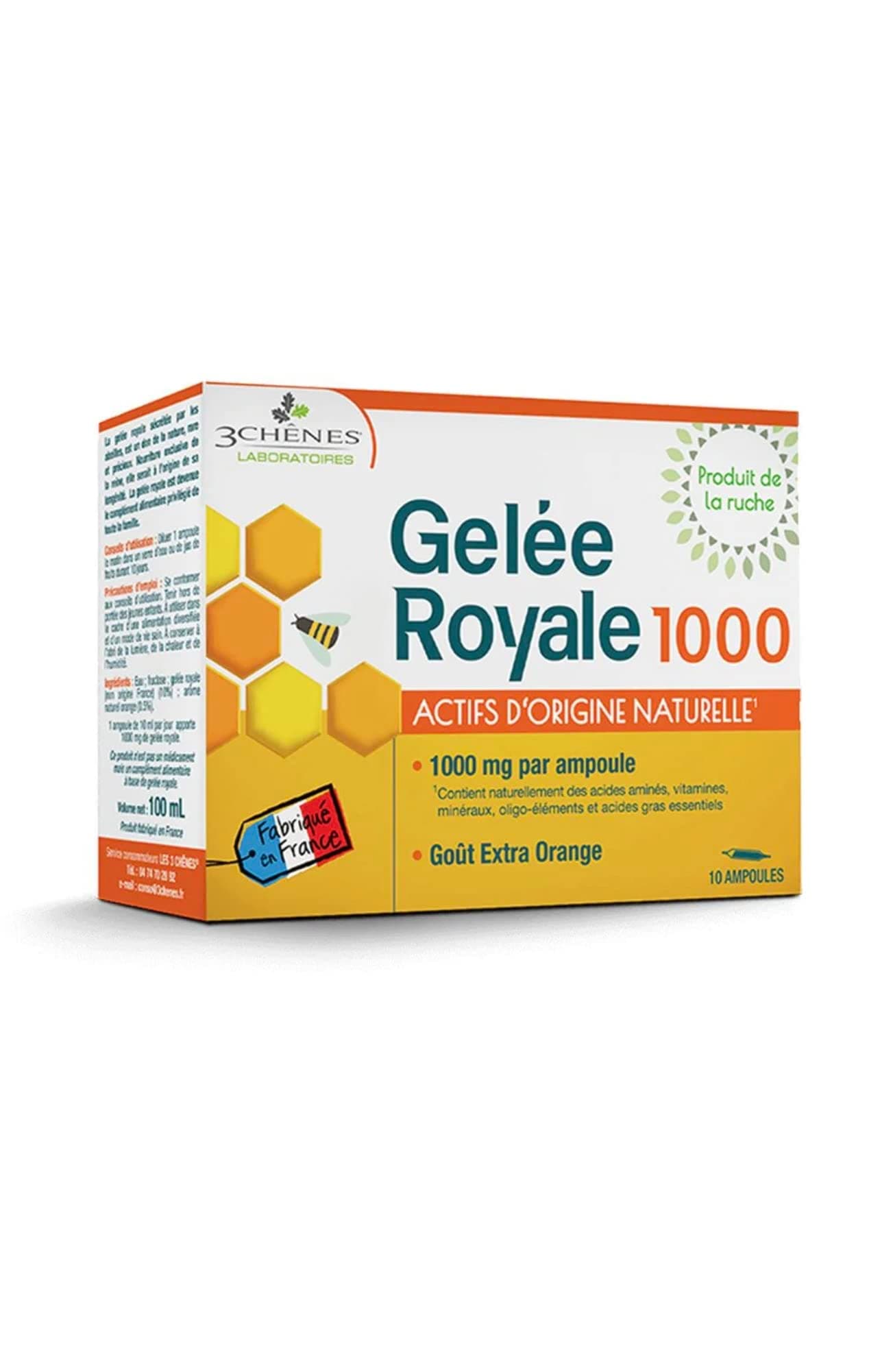 LES 3 CHENES Gelée Royale (10 ampoules)