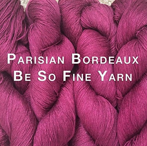 Kristin Omdahl Yarns Be So Fine Bamboo Yarn Parisian Bordeaux
