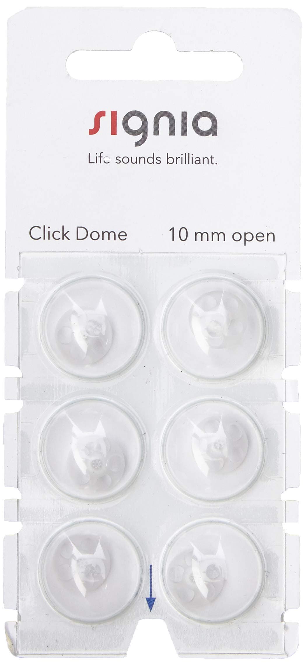Siemens RIC Click Open Domes - 10mm