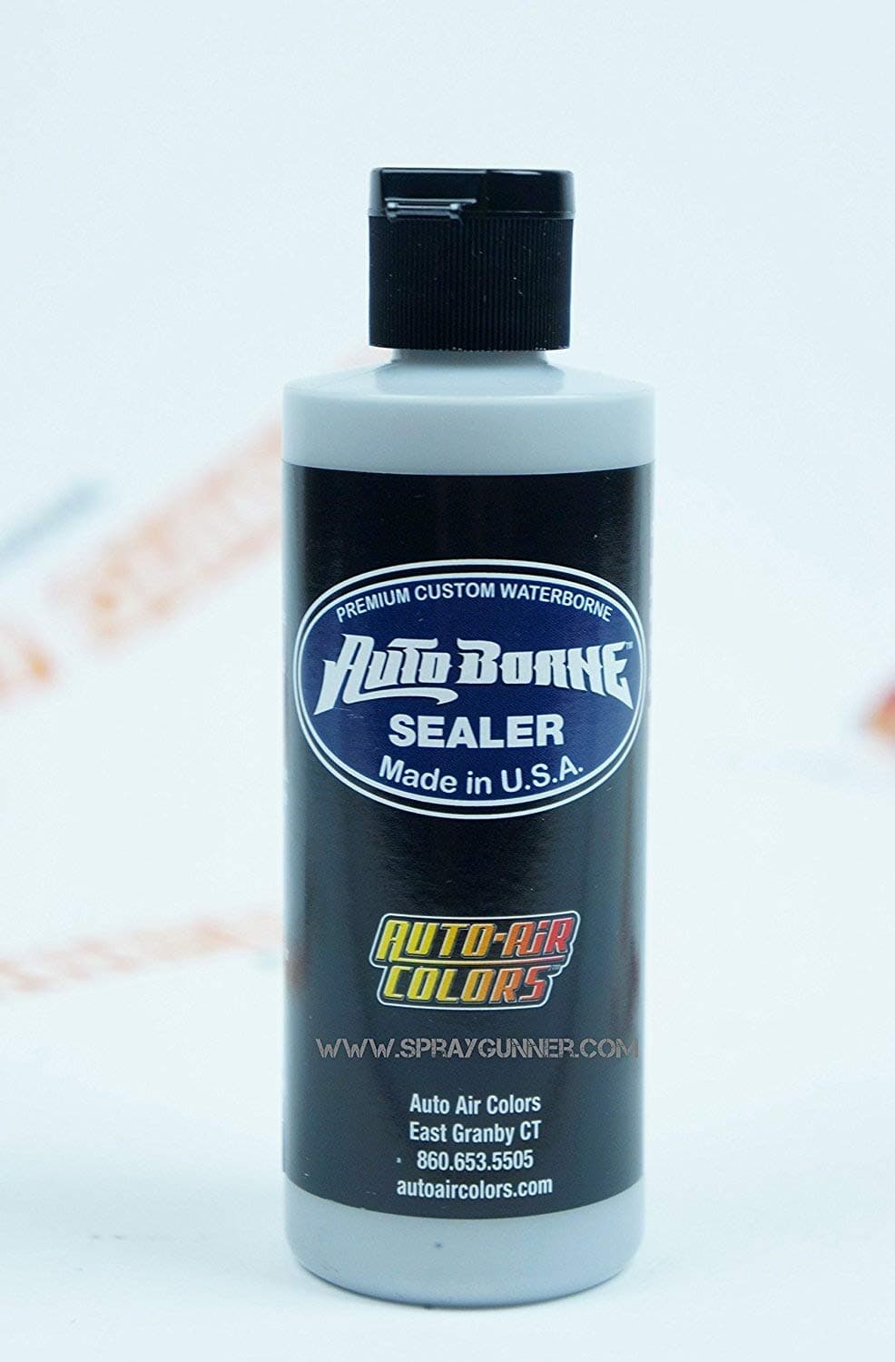 Createx Colors Auto-Air Auto Borne Sealer Silver 6013 8oz Airbrush & Custom Paints. by SprayGunner