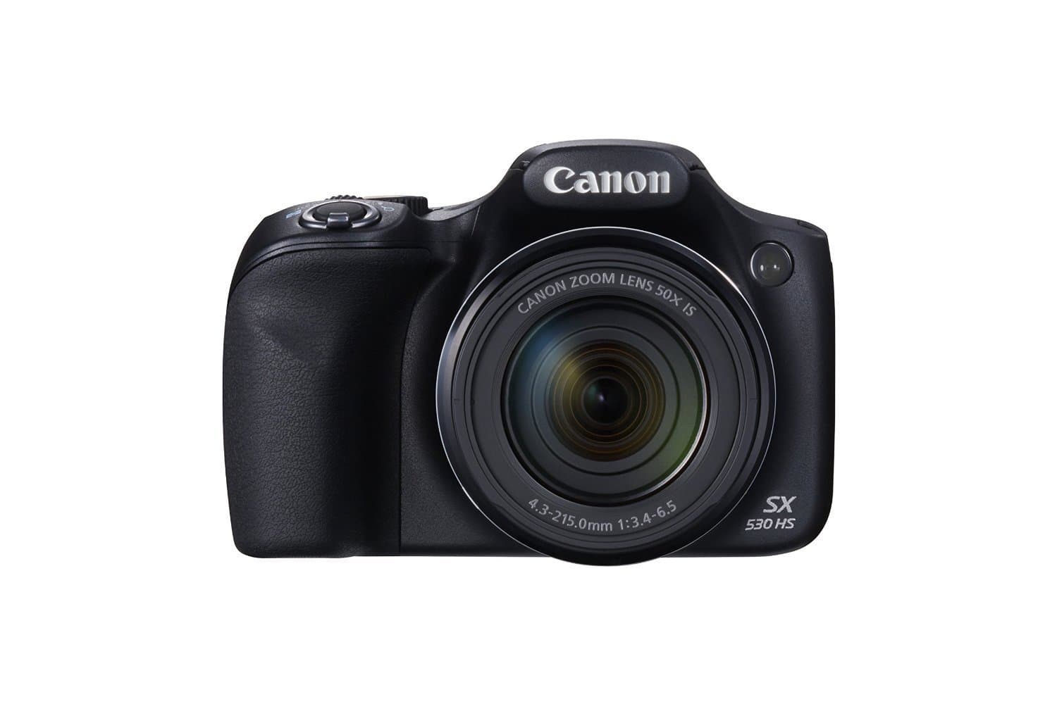 Canon PowerShot SX530 HS 16.0 MP CMOS Digital Camera with 50x Optical is Zoom (24-1200mm), Built-in WiFi, 3-Inch LCD and 1080P Full HD Video (Black) (Renewed)