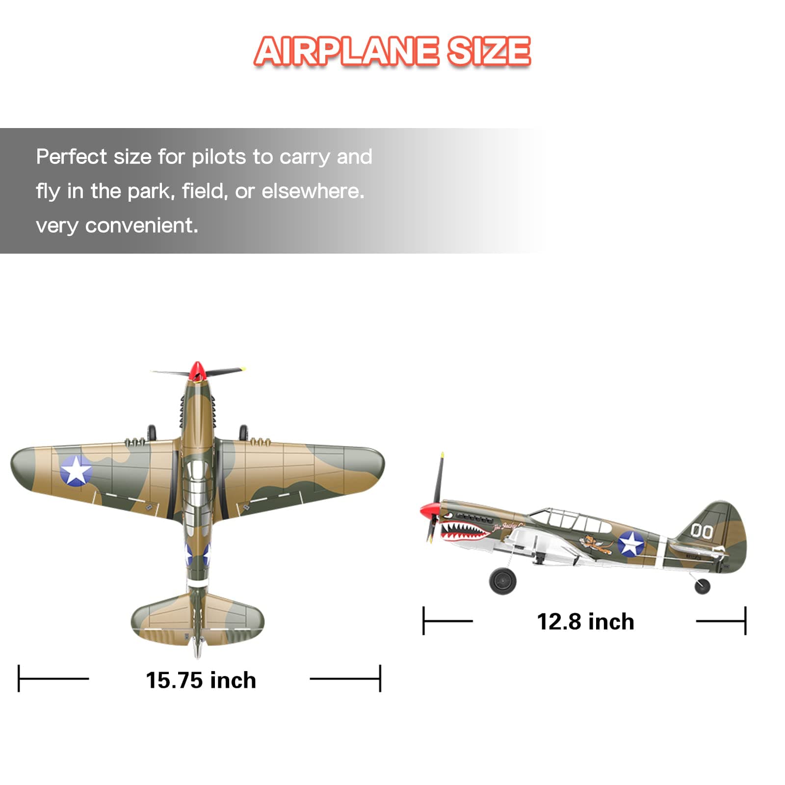 RC Plane 4 Channel Remote Control Airplane, Ready to Fly RC Airplane with Xpilot Stabilization System and One Key Aerobatic for Beginners Adult