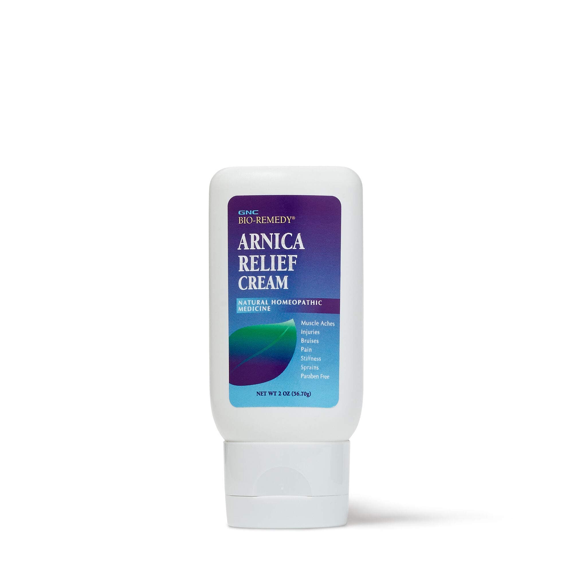 GNC Bio-Remedy Arnica Relief Cream, 2oz, Natural Remedy to Help Relieve Muscle Aches, Pain, Bruises and Stiffness