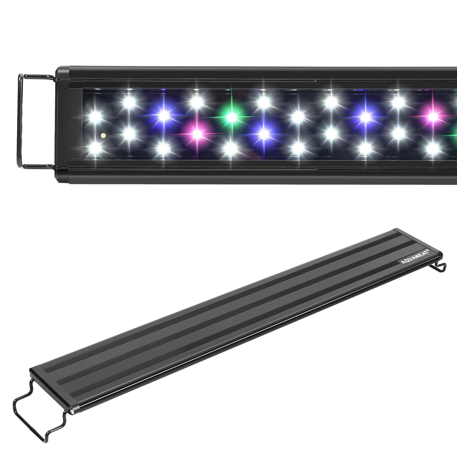 AQUANEAT LED Aquarium Light Full Spectrum 12 Inch Fish Tank Light Fresh Water