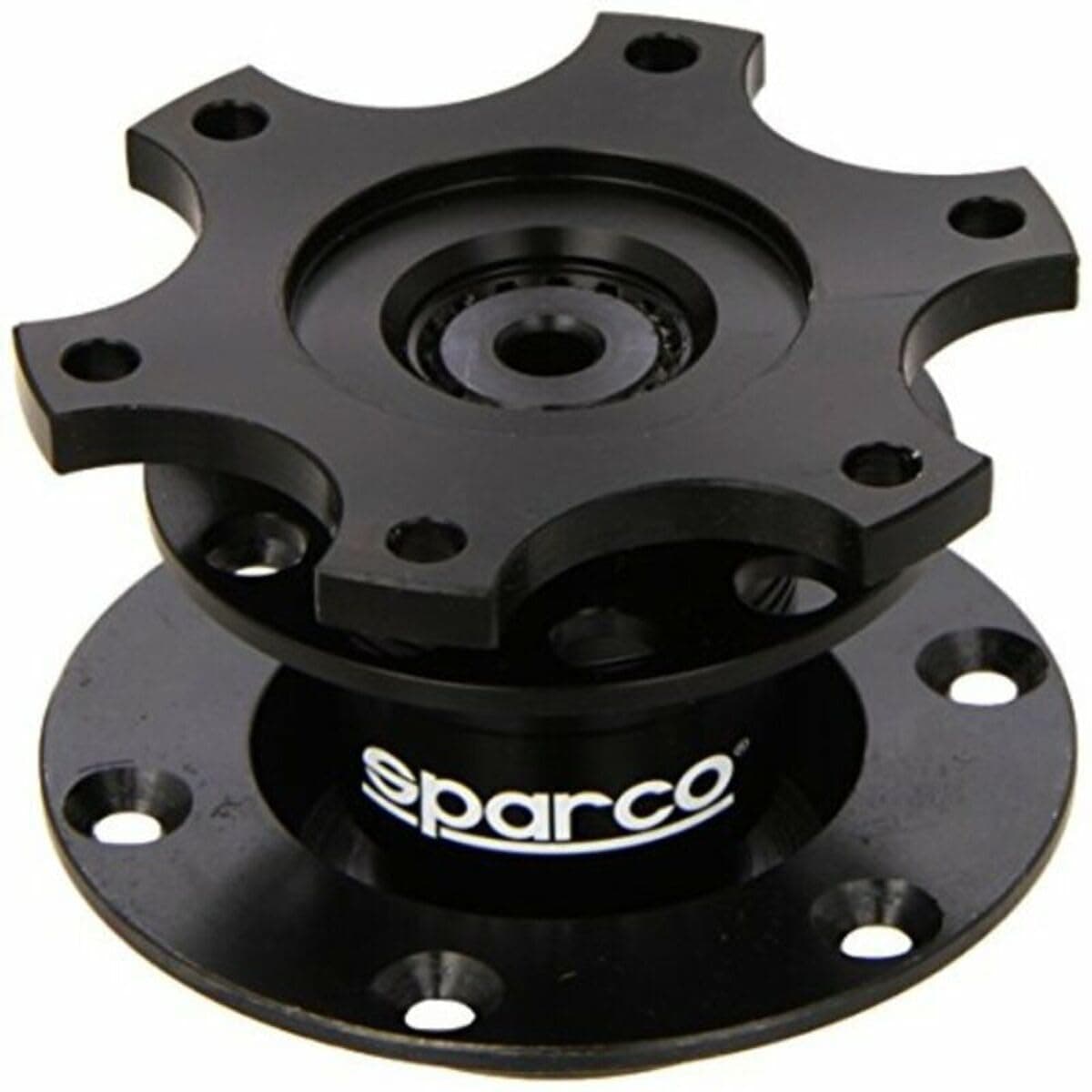 Quick Release Steering Wheel Hub Black 6 x 70 mm