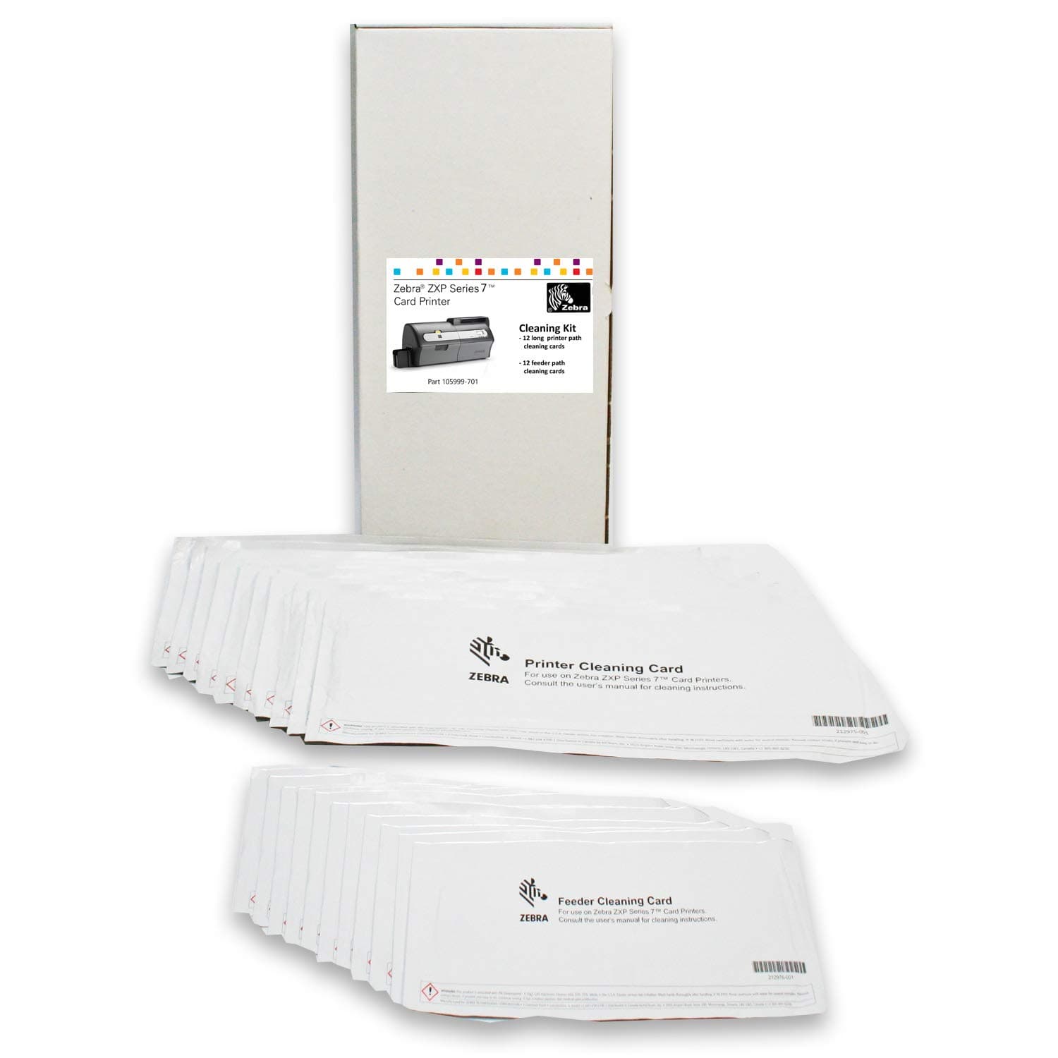 Card Imaging Zebra Cleaning Kit 105999-701 for ZXP Series 7