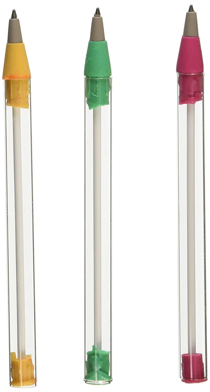 Sketch Ball Pens Pen Black or Blue Colorful Drawing Smooth Fineliner Art Mini 36 In A Box Glass Not Plastic Easy To Hold Comfortable In the Hand Artist Sold By S and L Wholesale With Free Plastic Tube