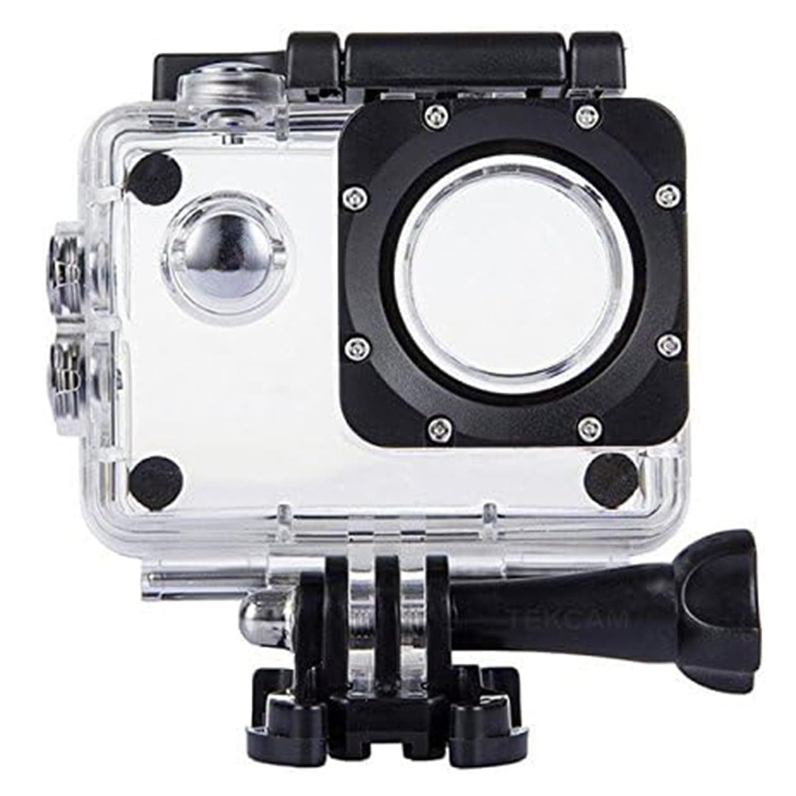 Action Camera Waterproof Case Compatible with AKASO EK7000/Xilecam X2R/Jadfezy/TIMNUT/Pro Xtreme/Dragon Touch Vision 3 YF/Cecosy, Action Camera Underwater Diving Shell