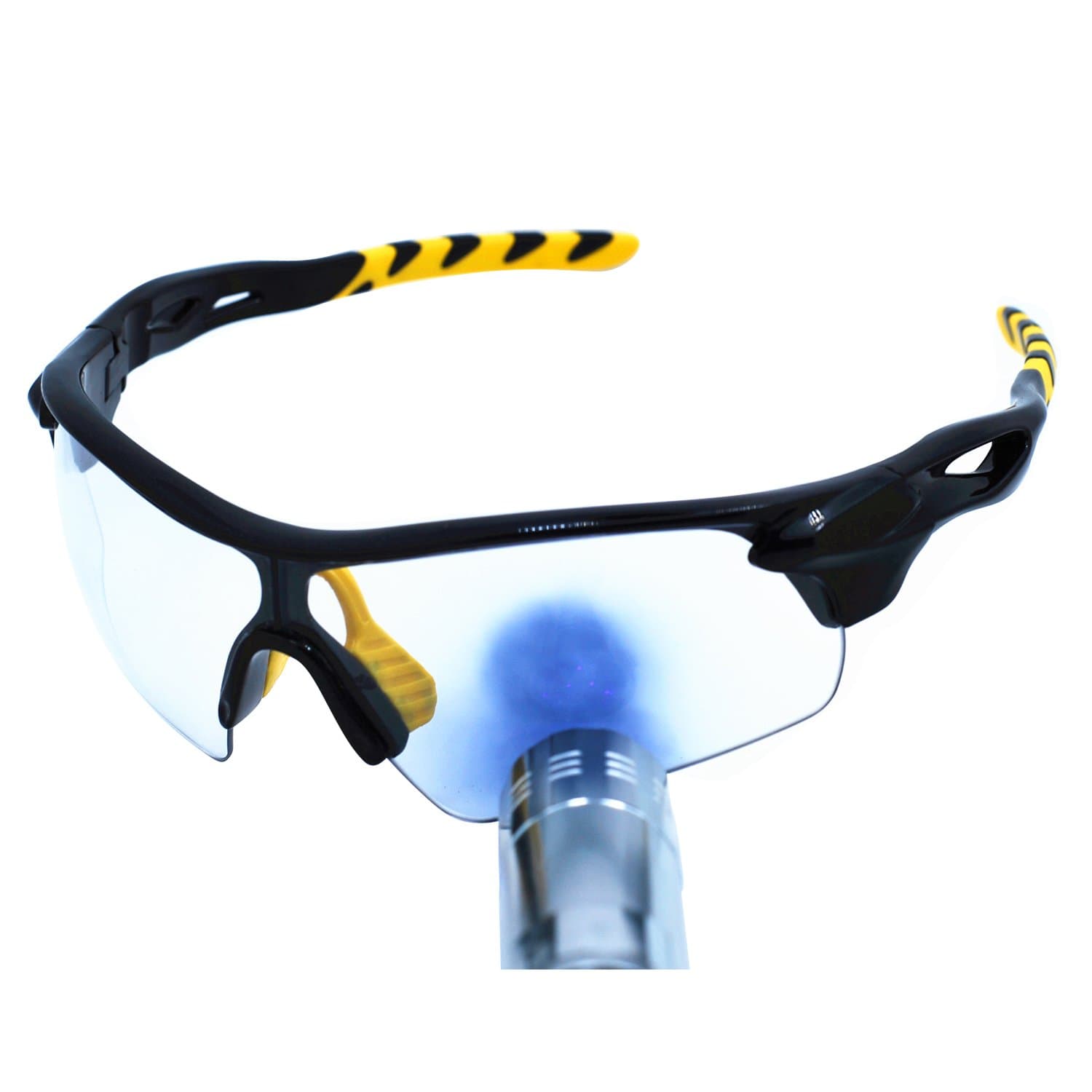 Ossat Sports Sunglasses for Men,UV400 Photochromic Lens Transition Glasses,Unbreakable and Flexible TR90 Frame