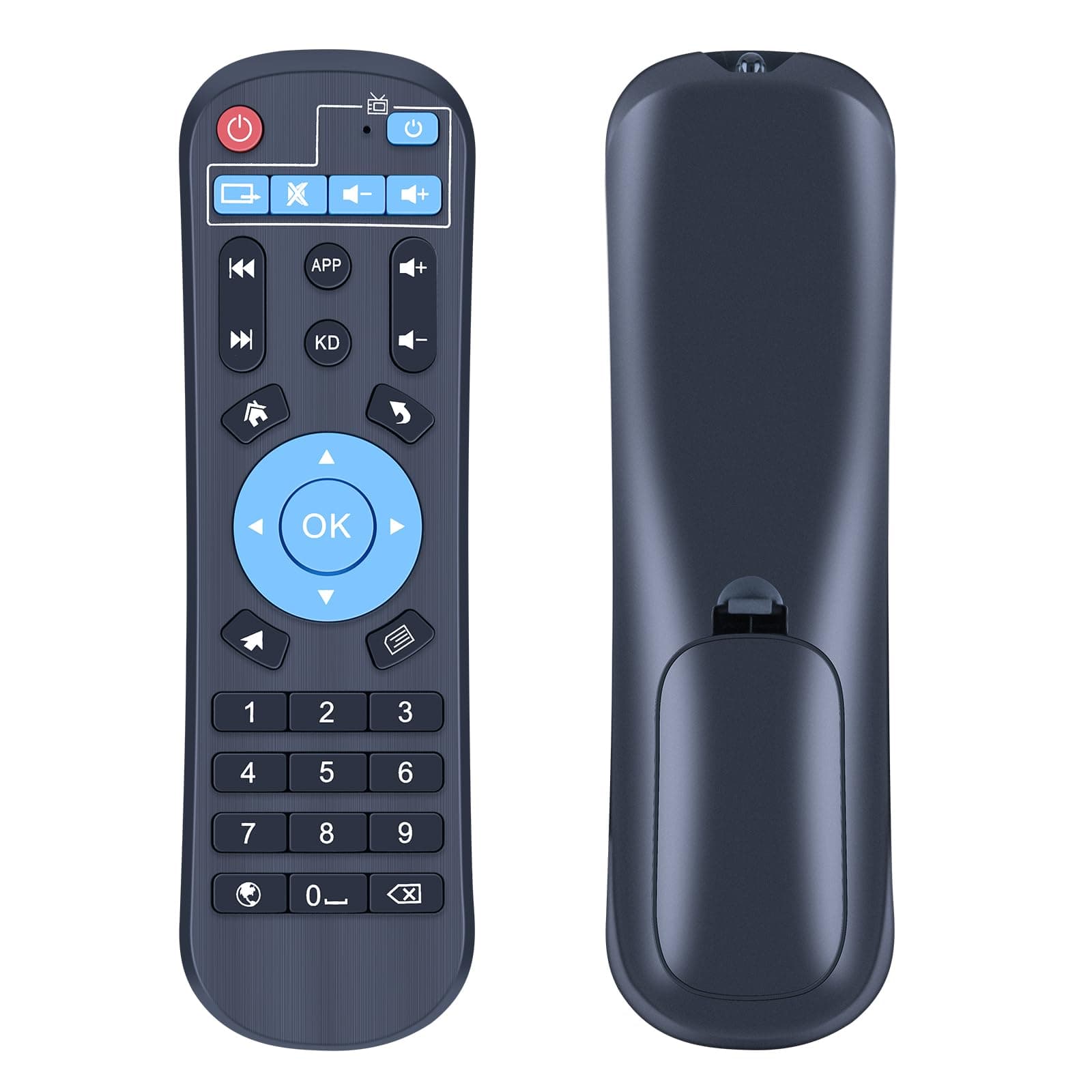 PZL Replacement Remote Control fit for Android TV Box MXQ T95Z T95 T95Q T9 Plus Q+ Q Plus