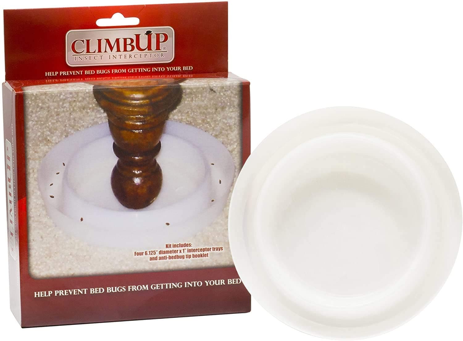 Bed Bug Trap ClimbUp Interceptor - 12 Pack by Susan McKnight