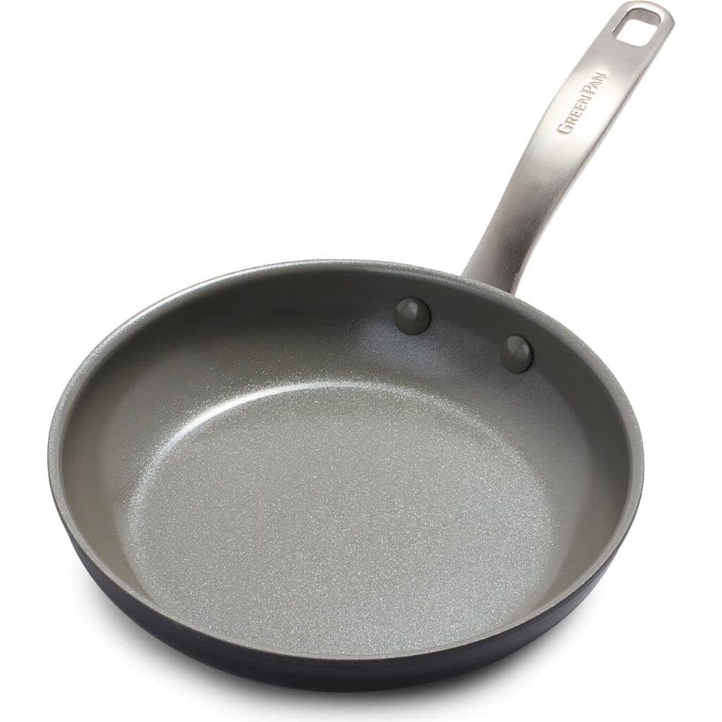 Chatham Hard Anodized Healthy Ceramic Nonstick, 8" Frying Pan Skillet, PFAS-Free, Dishwasher Safe, Oven Safe, Gray