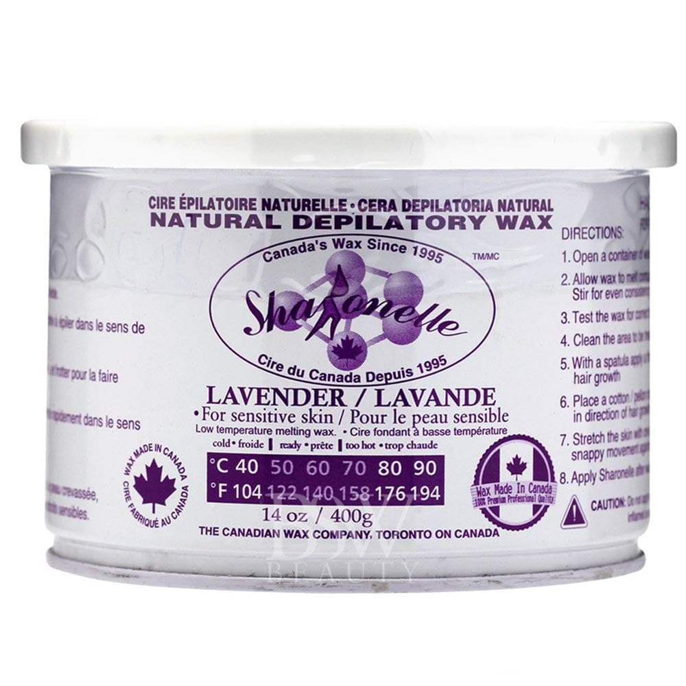 Sharonelle Natural Azulene Soft Wax for Sensitive Skin in 14 oz. - 1 can