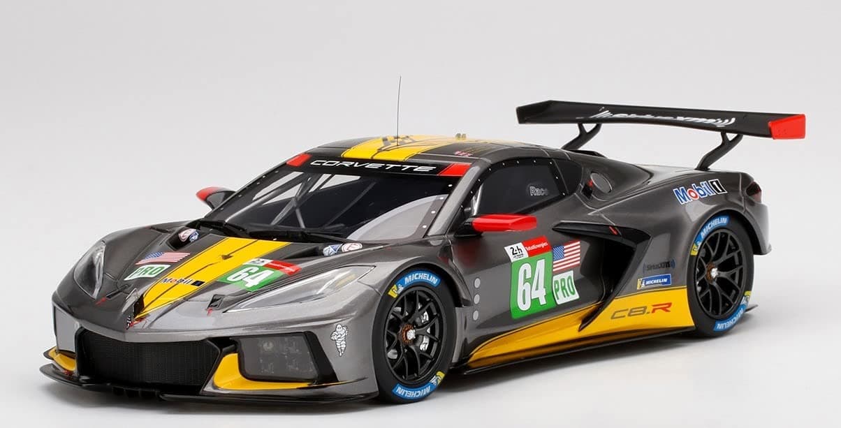 2021 Corvette C8.R #64 Le Mans 24 Hours in 1:18 Scale by Topspeed