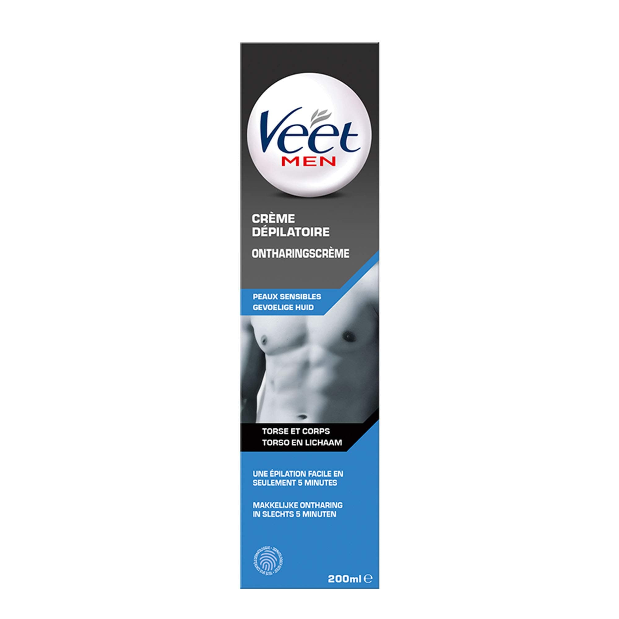 Veet Men Depilatory Cream Sensitive Skins 200ml
