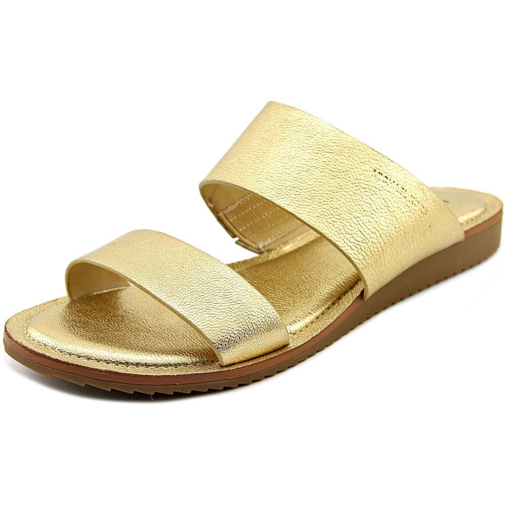 Michael Michael KorsThalia Sodi Karina Women US 9 Brown Slides Sandal