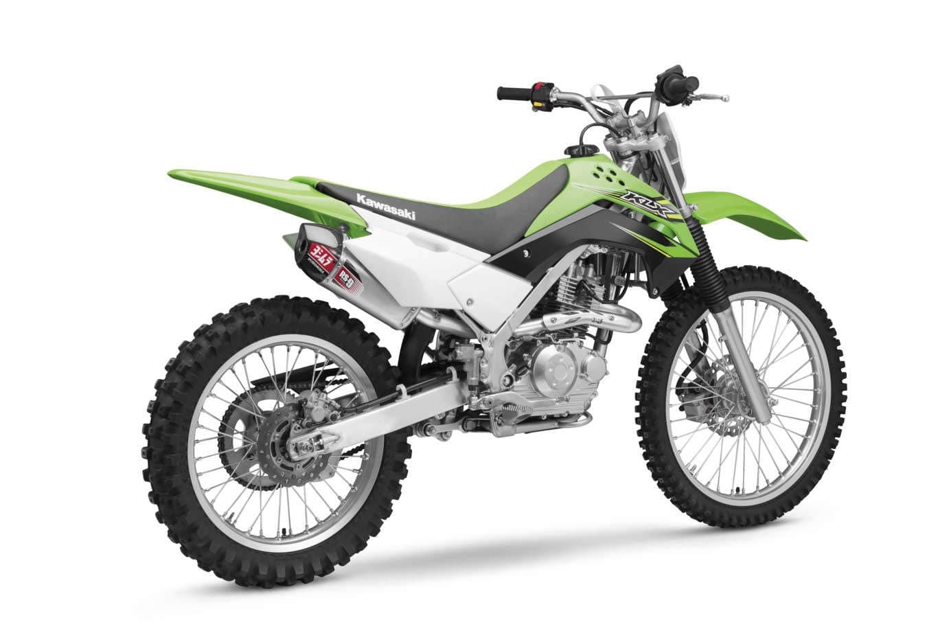 YoshimuraRS-9 Works Finish Complete Exhaust with Stainless Header (Enduro/Stainless/Aluminum/Carbon Fiber) for 11-21 Kawasaki KLX140L