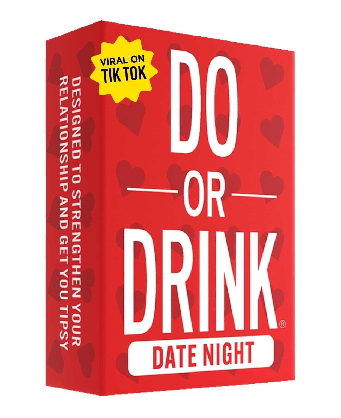 Date Night - Couples Drinking Card Game for Adults, Fun Romantic Game for Two, Perfect for Game Night, Parties, or Gifts for Boyfriend, Girlfriend, or Wife and Husband, 250 Cards