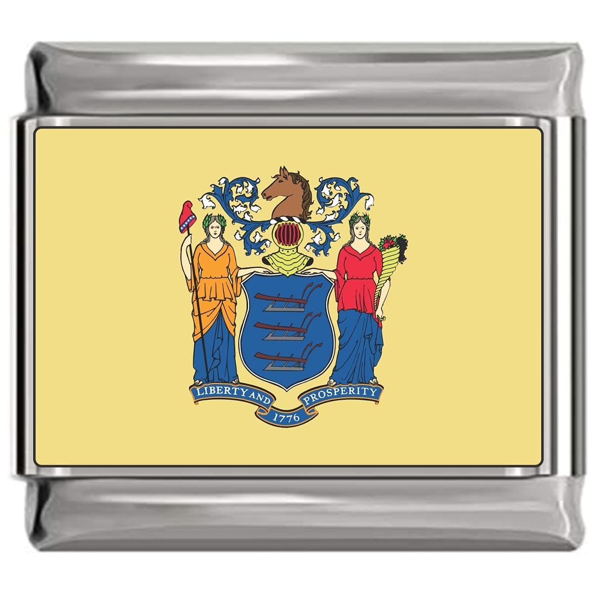 State Flag Photo Italian Charm Charm - US States