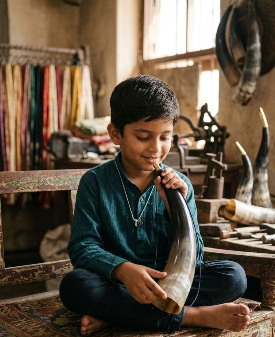 Traditional Ancient Musical Instrument for Spiritual Ceremonies and Religious Sermons