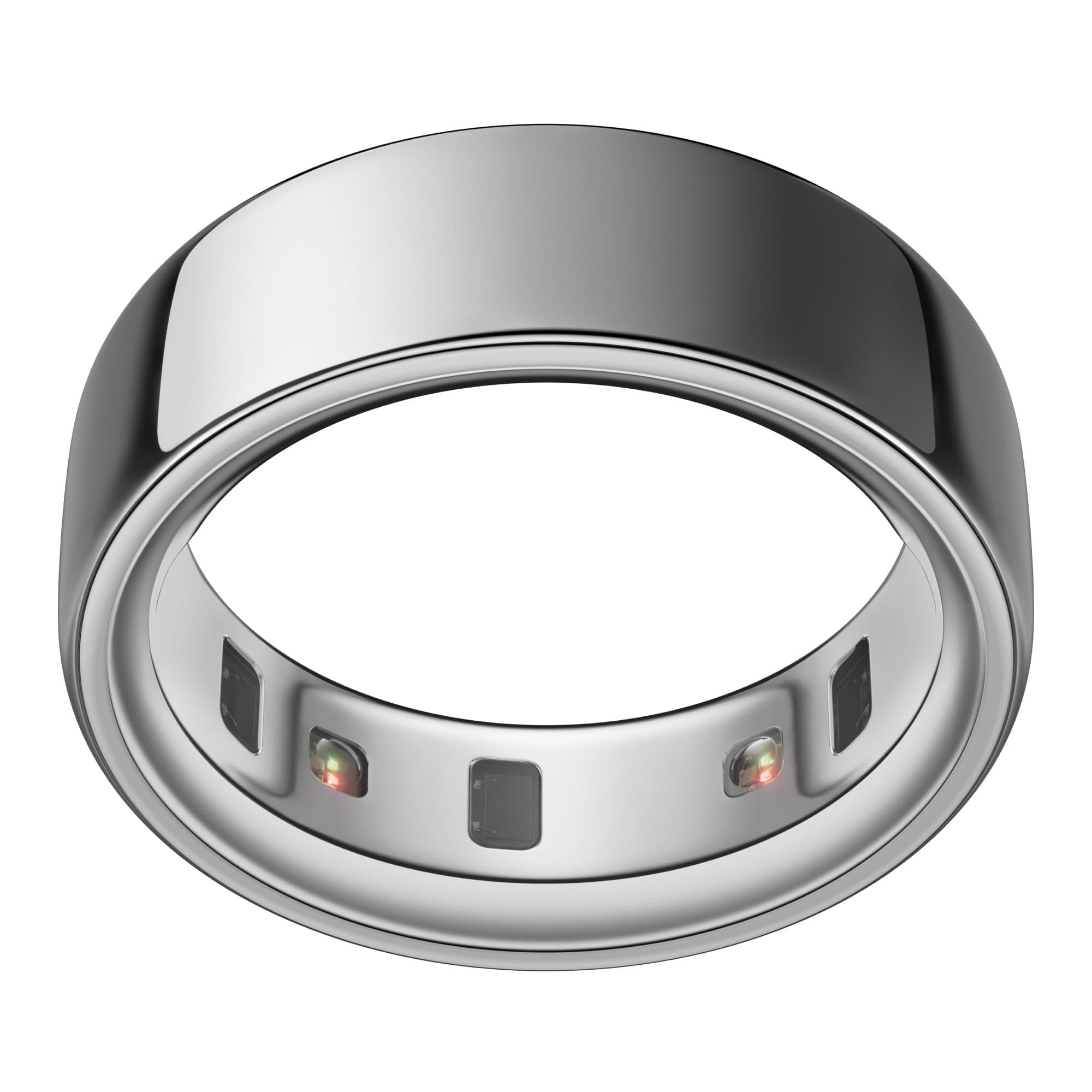 Oura Ring Generation 4 Smart Ring - Silver - Size 7 | SIZE CHECK FIRST: Includes Exclusive Size Kit | Monitor Sleep, Heart Rate & Fitness | Battery Lasts Up to 8 Days