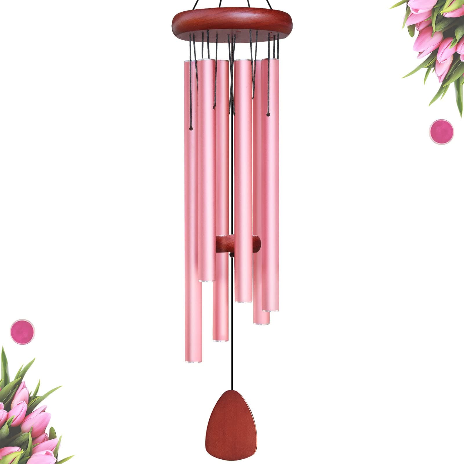 WENANA Large Wind Chimes Outside, Soothing Melodic Aluminium Memorial Sympath...