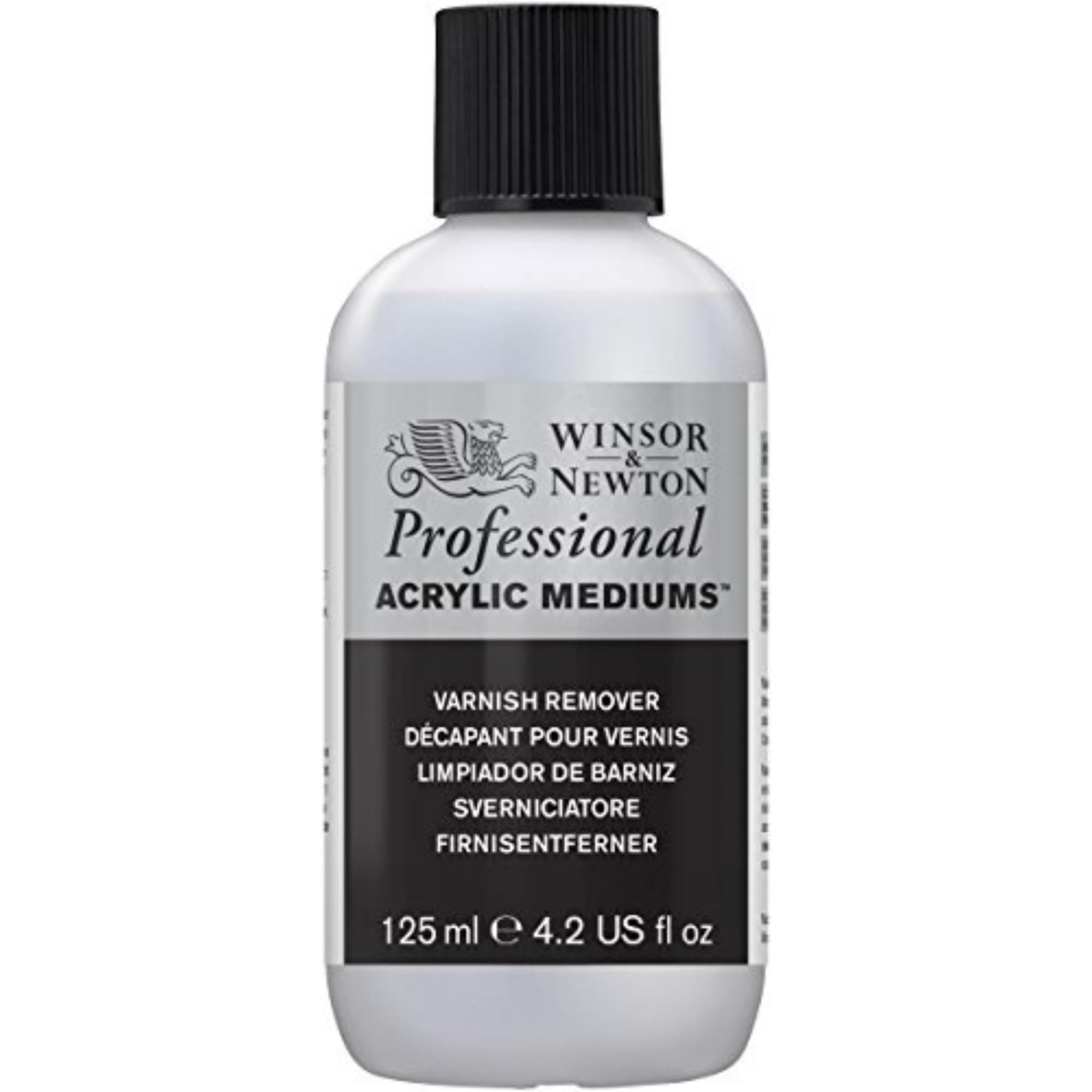 Professional Acrylic Medium, Varnish Remover, 125ml (4.2-oz)