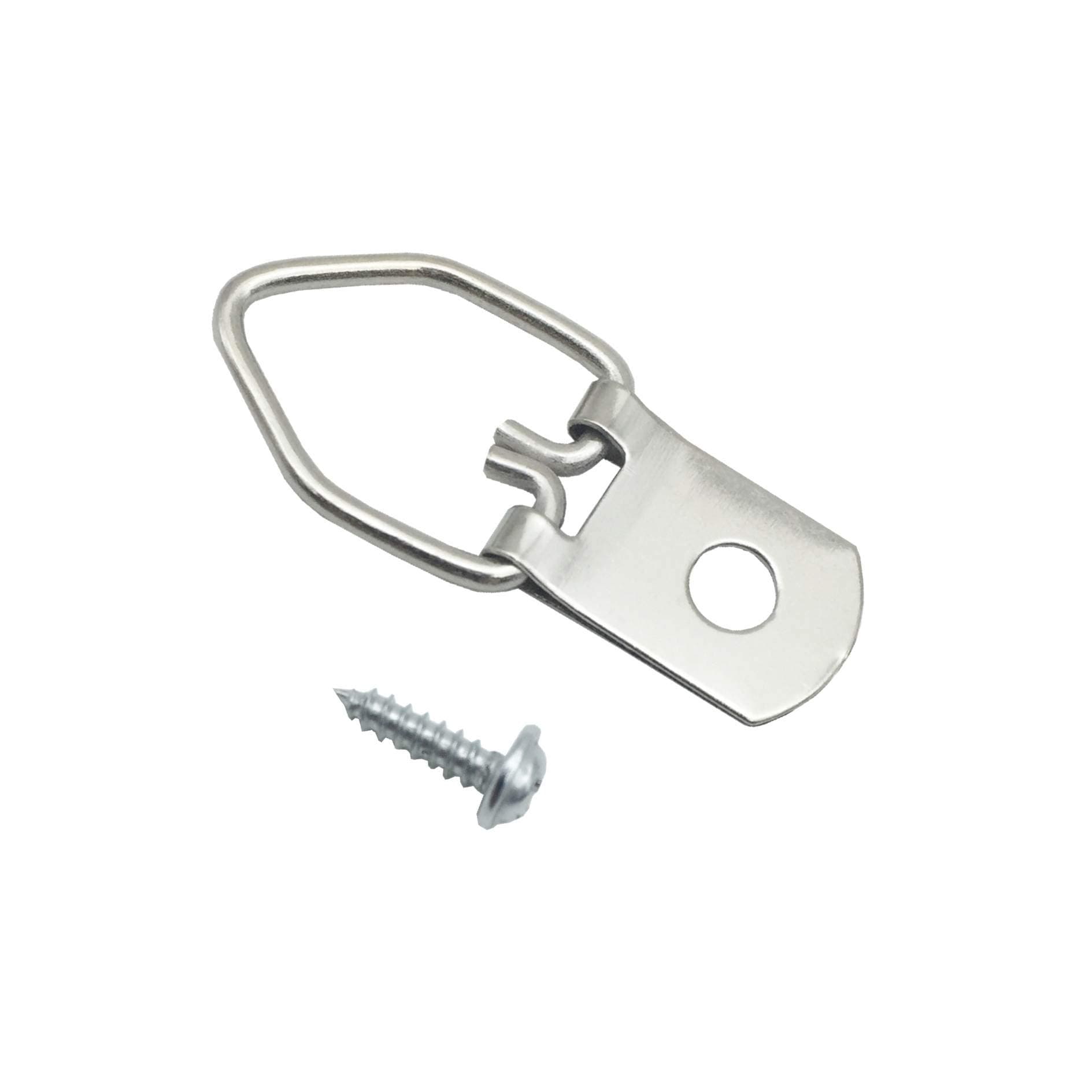 100 Pack Small D-Ring Picture Hangers