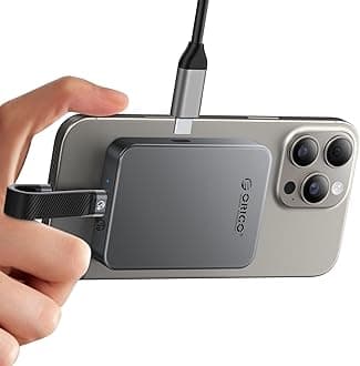 ORICO 1TB Magnetic SSD, PD100W Charging, 4K ProRes HDR, 1000MB/s USB 3.2, Portable External Drive for iPhone 16/15, Laptops, Tablets - Aluminum Alloy, Drop Resistant - K10