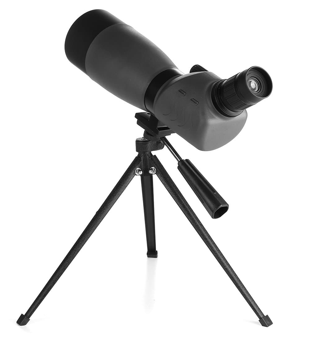 Jeddah 20-60X 60 Porro Prism Spotting Scope- Waterproof Scope for Bird watching Target Shooting Archery Range Outdoor Activities -with Tripod