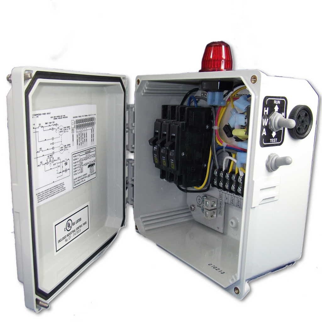 SPI Bio Septic Pump Control Panel No Timer