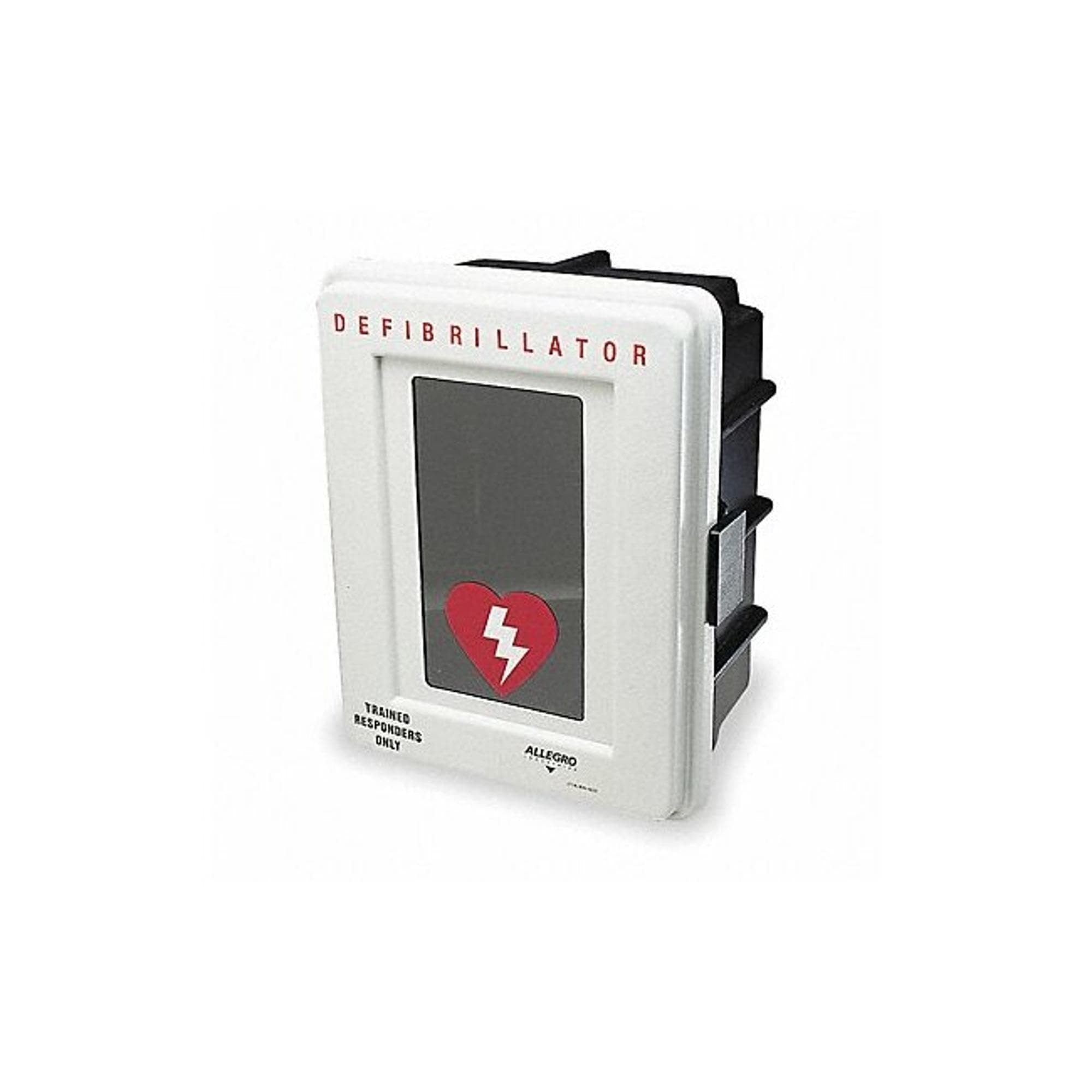 Allegro Industries 4400-D Plastic Defibrillator Wall Case 14 inches x 9.5 inches x 18 inches
